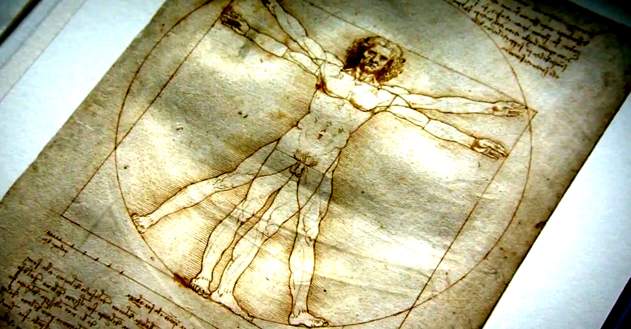 The Beauty of Diagrams – Vitruvian Man