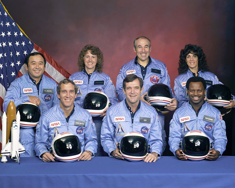 Challenger flight crew